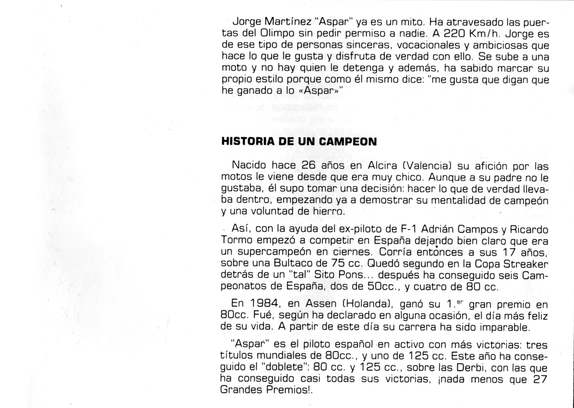 Aspar Grand Prix Master